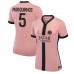 Maillot de foot Paris Saint-Germain Marquinhos #5 Troisième vêtements Femmes 2024-25 Manches Courtes